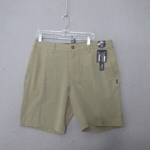 O'Neill Hybrid Men Shorts 36 Tan Hyperdry Stretch Men Beach Surf Vacation NWT